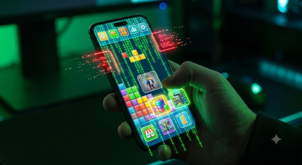 Интеграция новых модов Интерфейс мобильной игры-песочницы, где с помощью загрузки кастомных файлов разблокируются новые фанатские предметы и локации