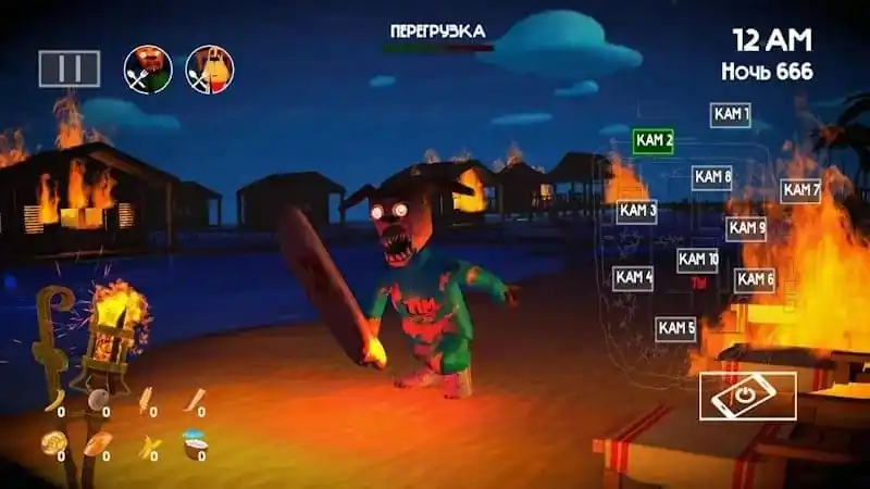 Геймплей 5 ночей с Тимохой 5: ОСТРОВ на Мальдивах