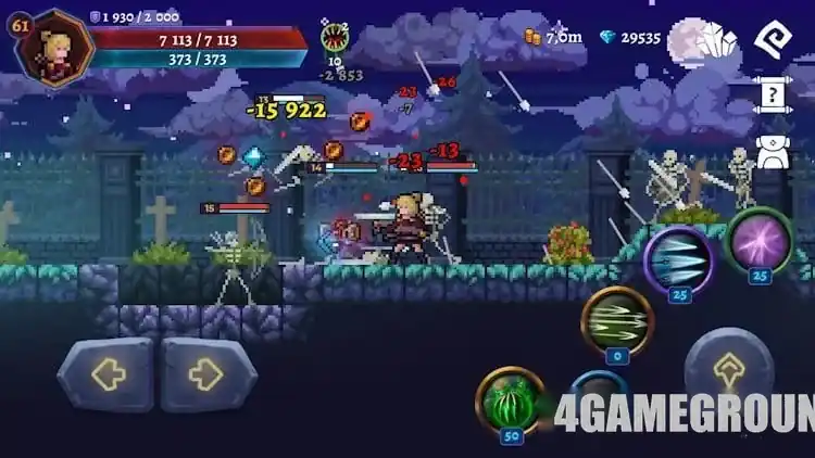 Сражения и исследование мира в Darkrise