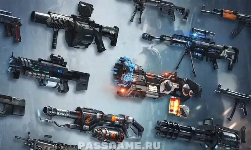 Оружейный арсенал в Dead Target