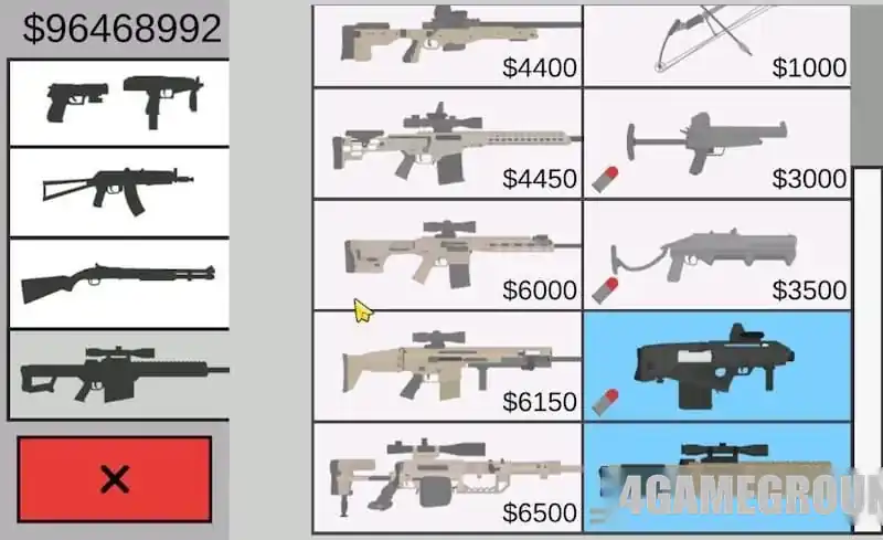Flat Zombies мод на деньги и покупки — скриншот боя