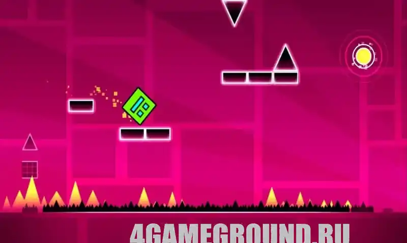 Geometry Dash на Андроид: прохождение уровня без чекпоинтов
