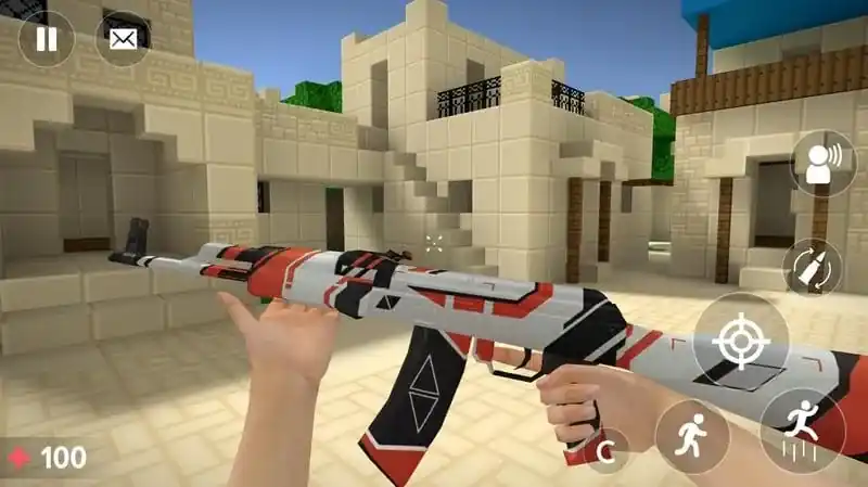 Геймплей GM Online: управление и таймер матча