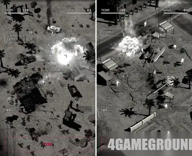 GOLIATH — AC130 Gunship: типы врагов и режим выживания