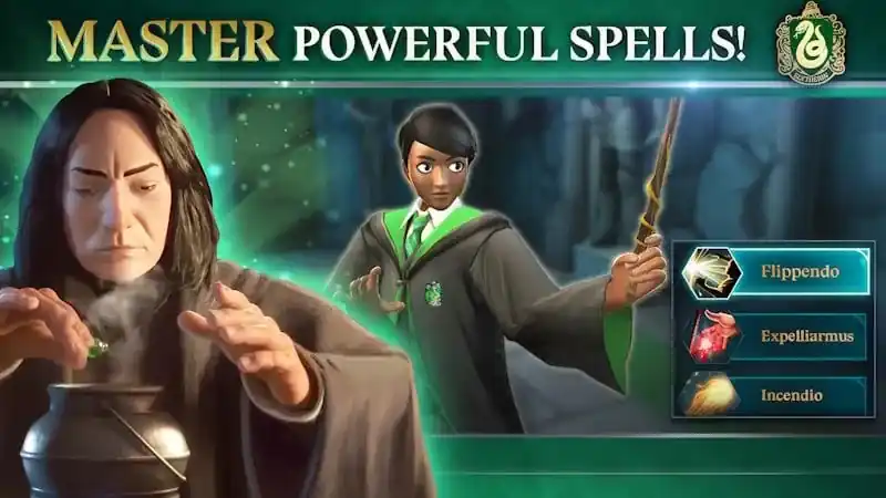 Геймплей Harry Potter: Hogwarts Mystery — учеба, друзья и задания в Хогвартсе