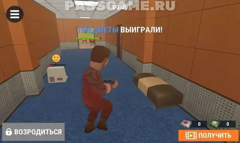 Hide Online: матч на карте, где предметы прячутся, а охотники стреляют