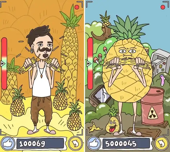 Игра про спагетти 2: тайминг на шкале и ломание спагетти