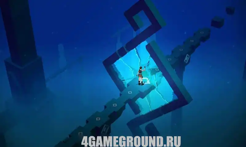 прохождение Lara Croft GO: встреча с врагами
