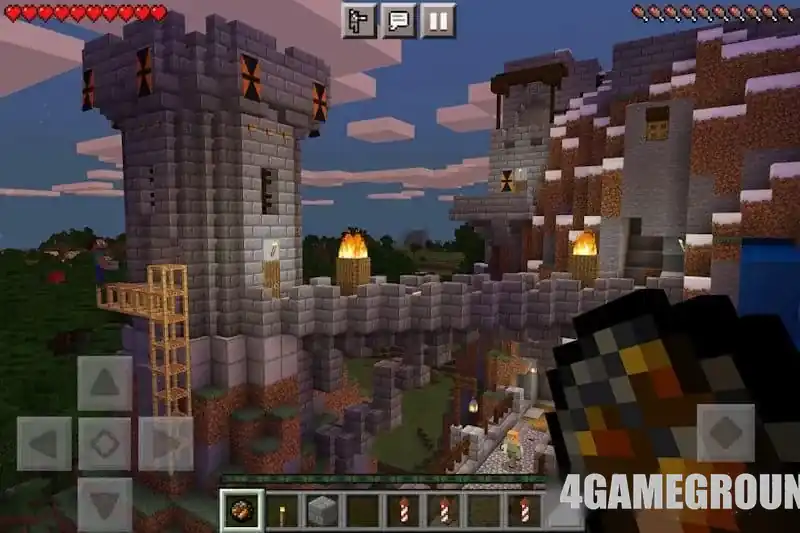 Minecraft PE: исследование биомов и приключения с друзьями