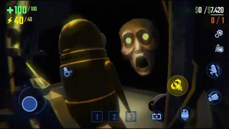 Скрин геймплея R.E.P.O. Mobile с поиском ценностей