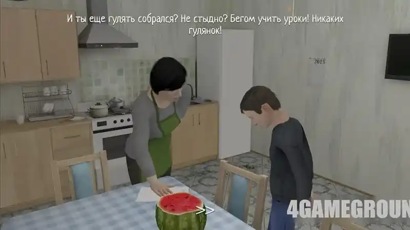 Геймплей SchoolBoy Runaway: стелс и поиск предметов