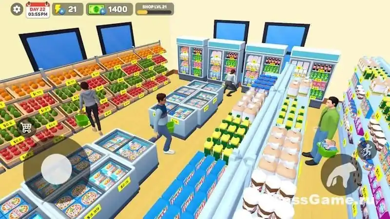 Supermarket Store Simulator: настройка цен и распродажи для притока клиентов