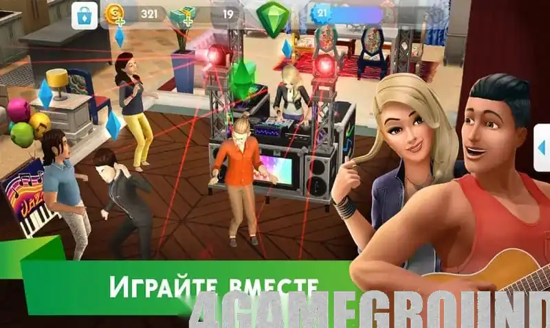 Геймплей The Sims Mobile: жизнь и занятия Сима