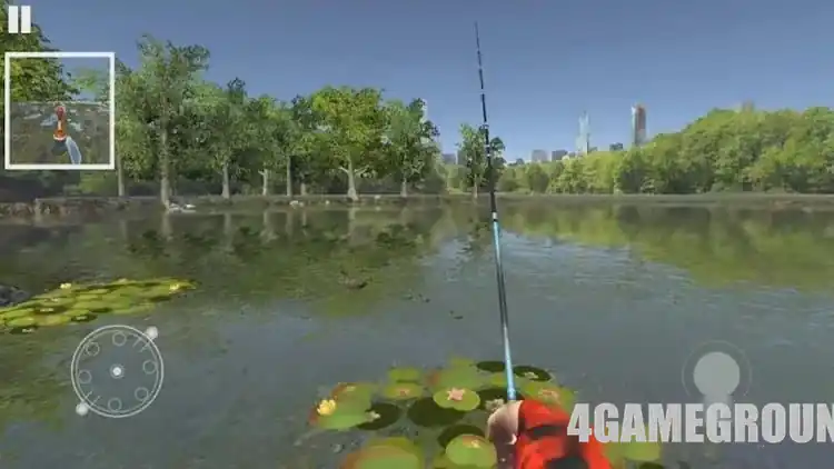 Игровой процесс Ultimate Fishing Simulator: подсечка и вываживание