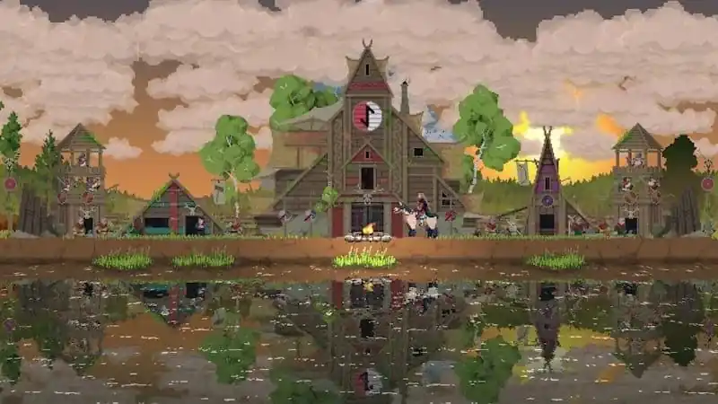 Король исследует земли королевства в Kingdom Two Crowns