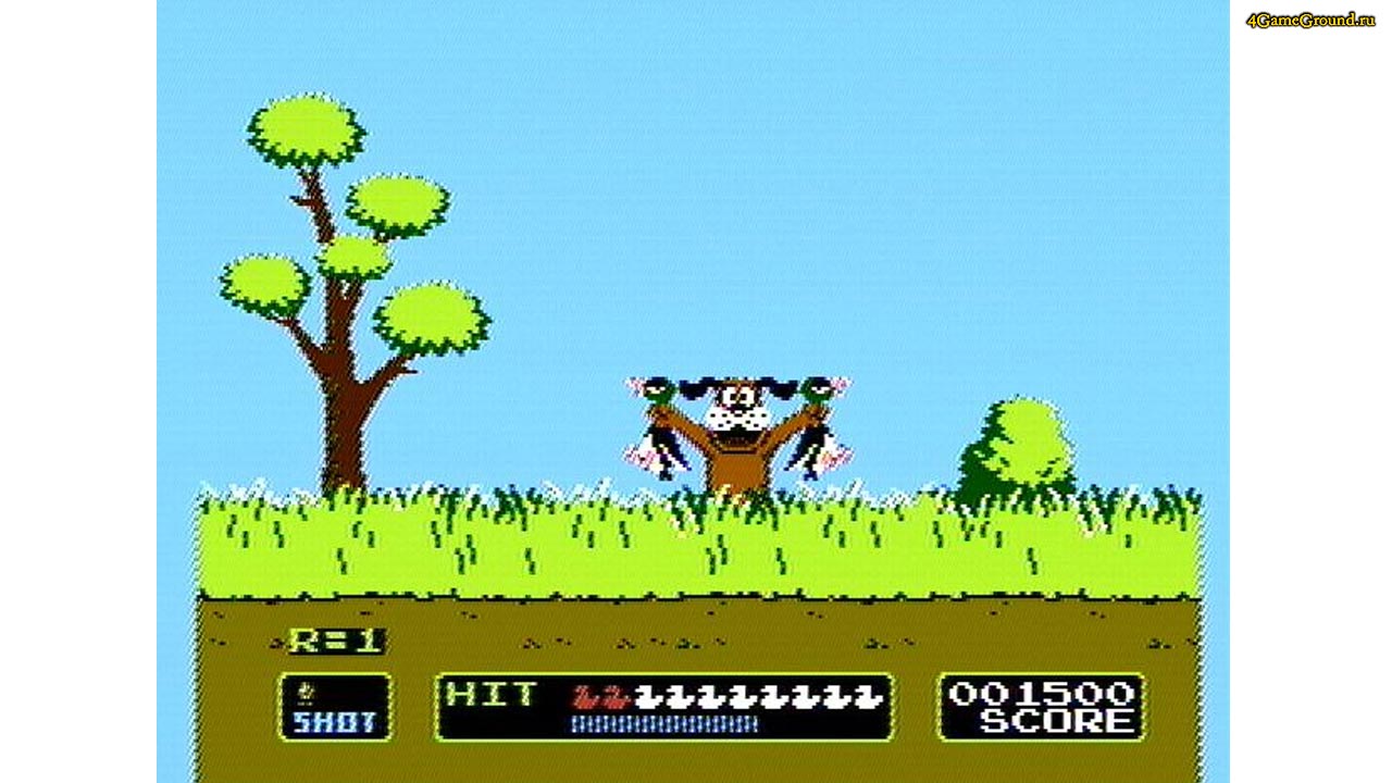 Duck Hunt онлайн симулятор стрельбы Dendy