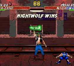 Ростер бойцов МК3 Сега