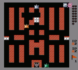 Геймплей Battle City Денди