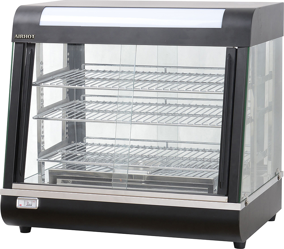 Настольная тепловая витрина для демонстрации выпечки и фастфуда