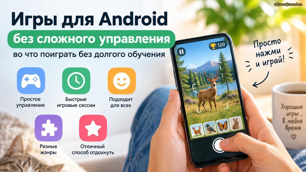 Игры для Android без сложного управления