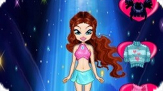 Игра Винкс Одевалка / Winx Dress Up - играть онлайн бесплатно