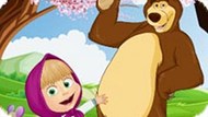 Маша и Медведь развлекаются