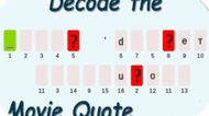 Decoding Examples Movie Игра Расшифровка Цитаты Из Фильма / Decode The Movie Quote - играть ...