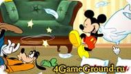 Play Mickey And Friends In Pillow Fight Fighting With Mickey And